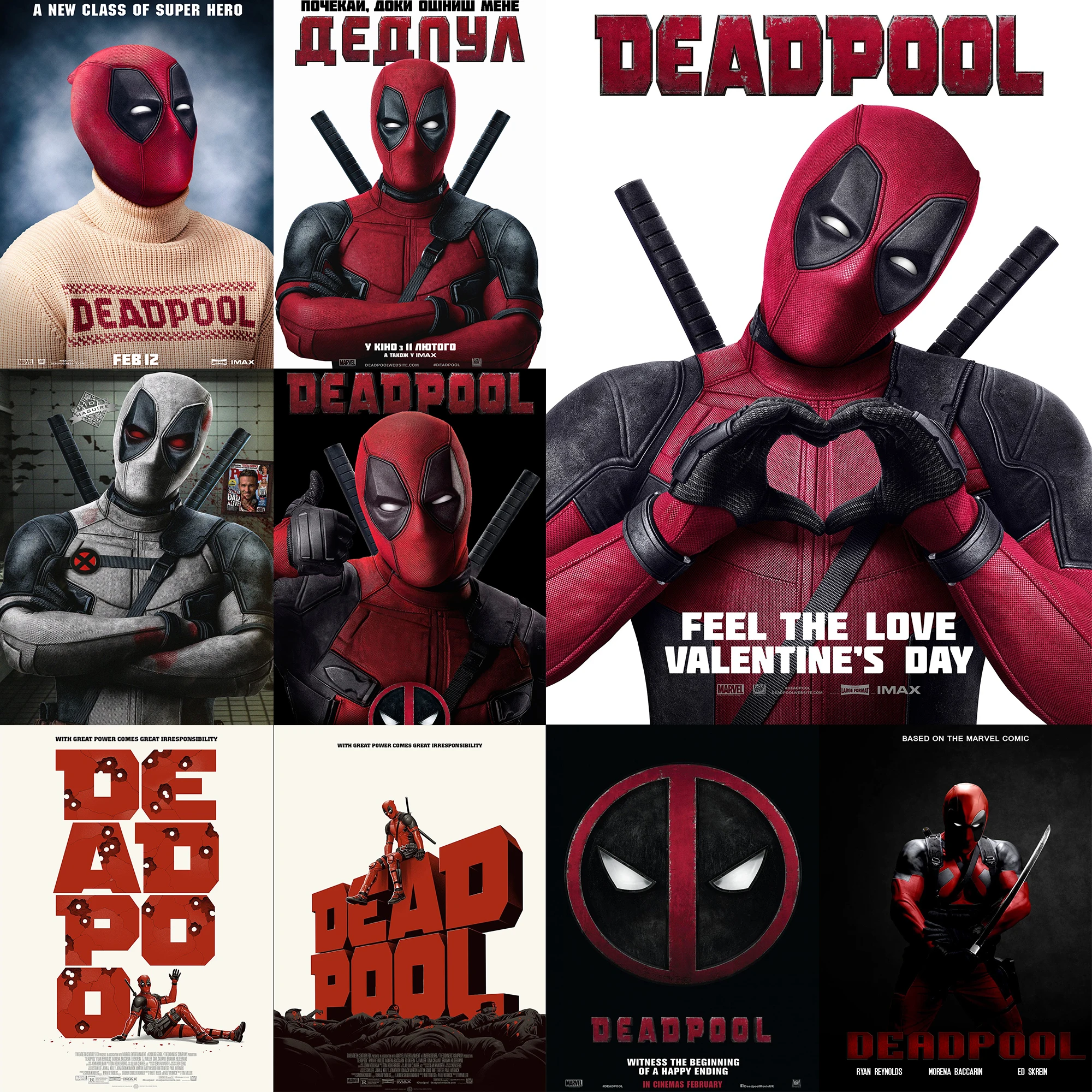 Стикер на стену Deadpool высокого качества украшение для дома|stickers home decor|wall stickers
