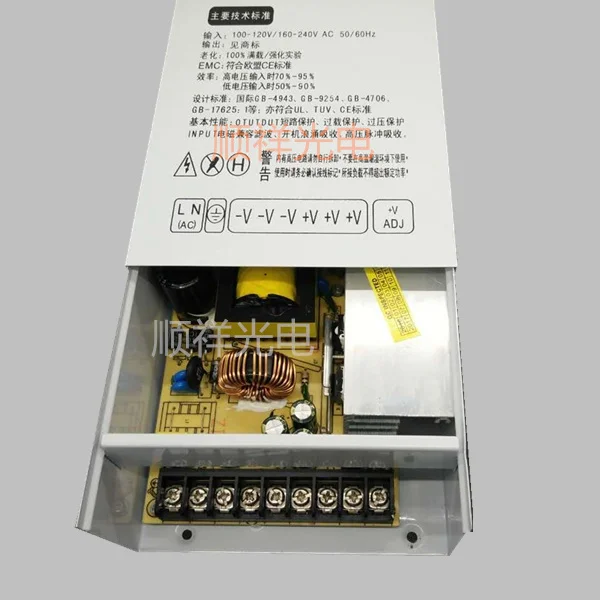 12v400W источник питания с защитой от дождя 400W12v33a светящаяся персональная доска