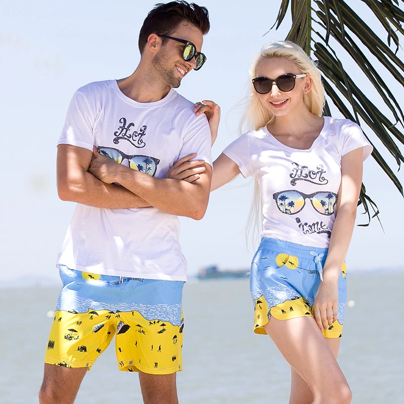 Мужские плавки с принтом для пляжа купания размера плюс мужские