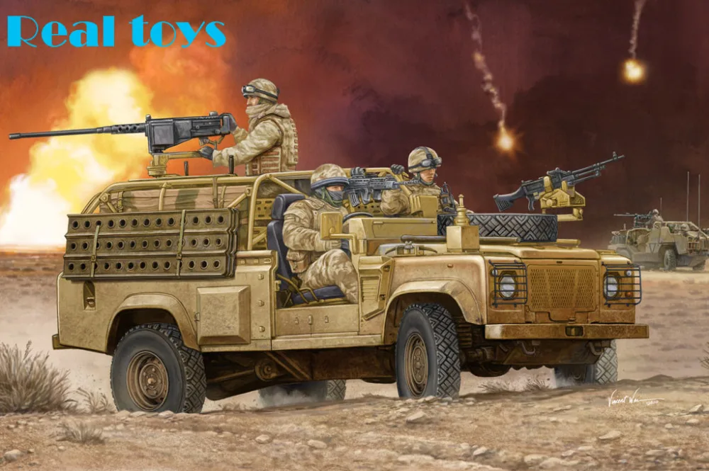 Модель от Hobby Boss 82446 1/35 Defender XD 'Wolf' W.M.I.K. пластиковый комплект модели hobbyboss|kit