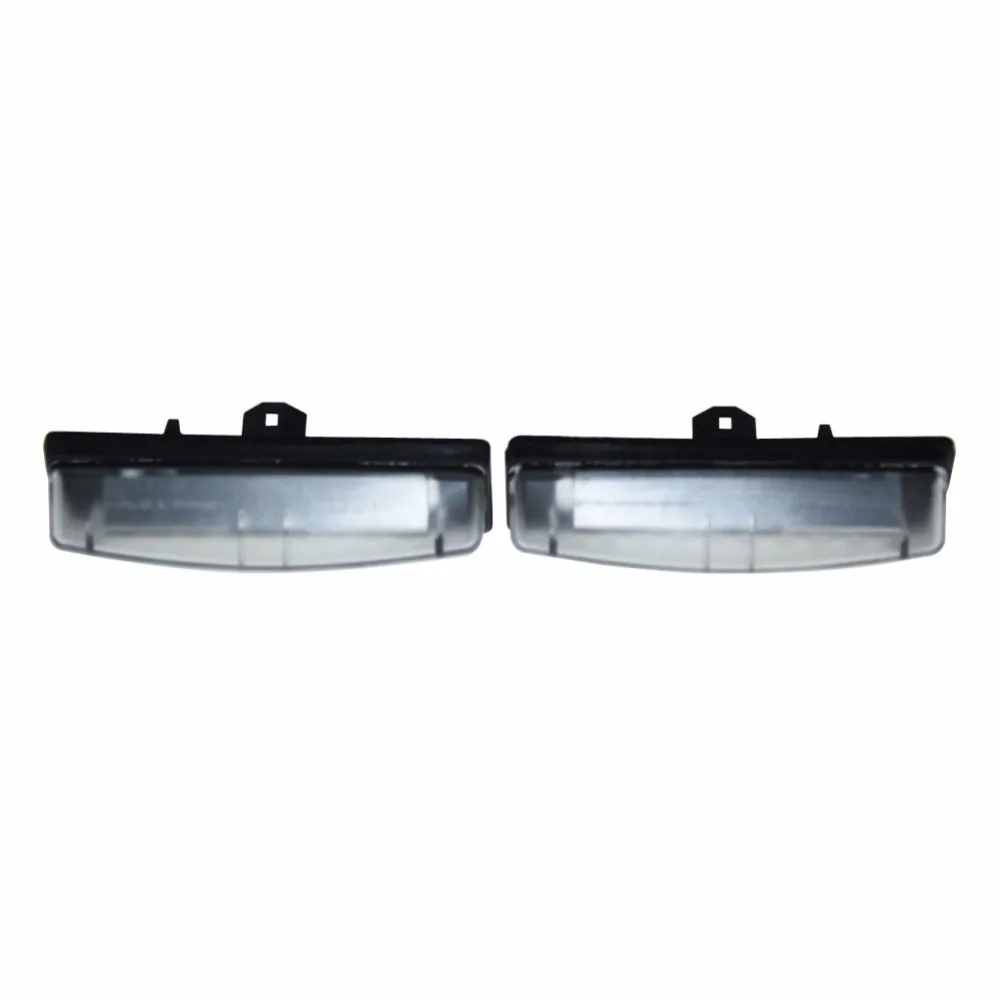 2x безошибочные 18 3528 SMD светодиодные лампы номерного знака для Toyota Camry Aurion Prius Lexus