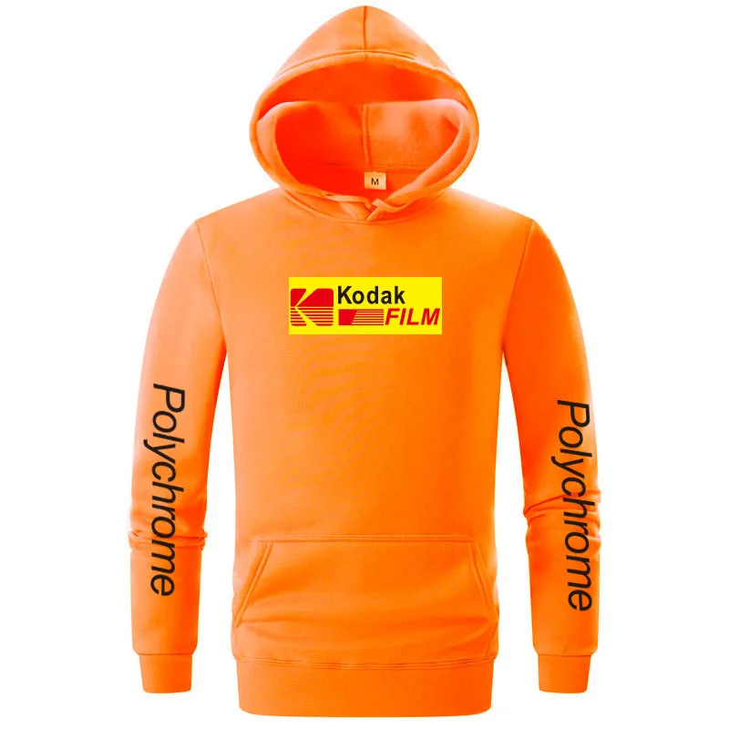 Японские Хип Хоп Зимние флисовые толстовки Harajuku kodak куртки для мужчин и женщин