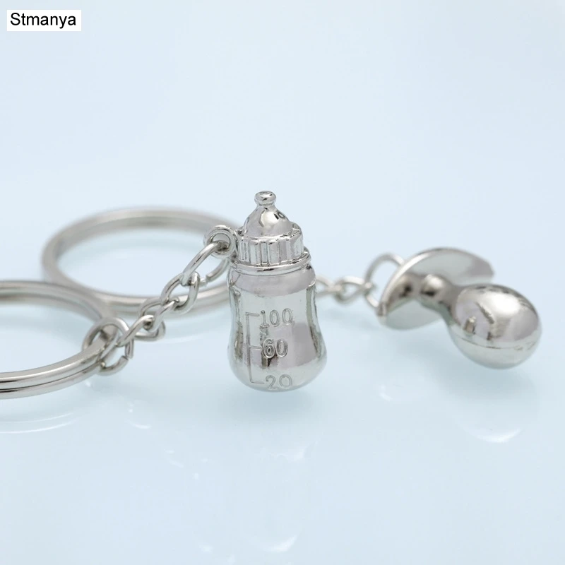 Новый металлический брелок для ключей подвеска бутылки кормления