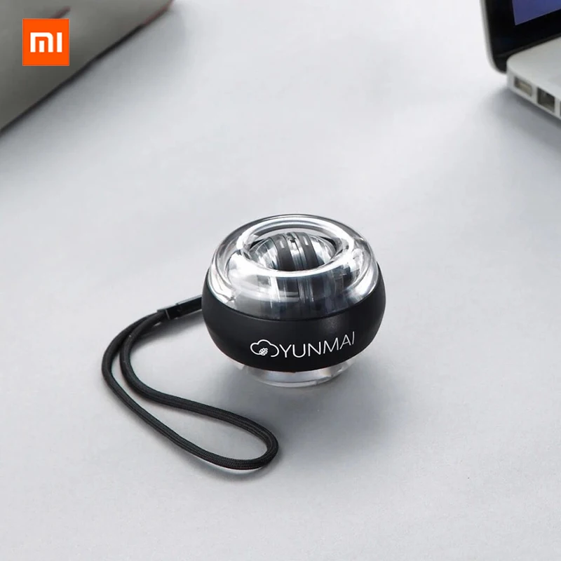 Xiaomi YunMai Powerball Carpal тренировочный аппарат, тренажер для запястья, светодиодный гироскоп, незаменимый Спиннер-антистресс, игрушка