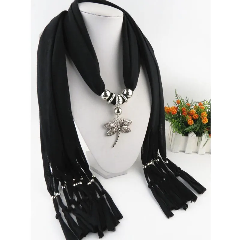 Pendants Necklaces Scarf Women Animal Iron Alloy Acrylic Pendant Accessories Free Shipping 180*40cm | Украшения и аксессуары