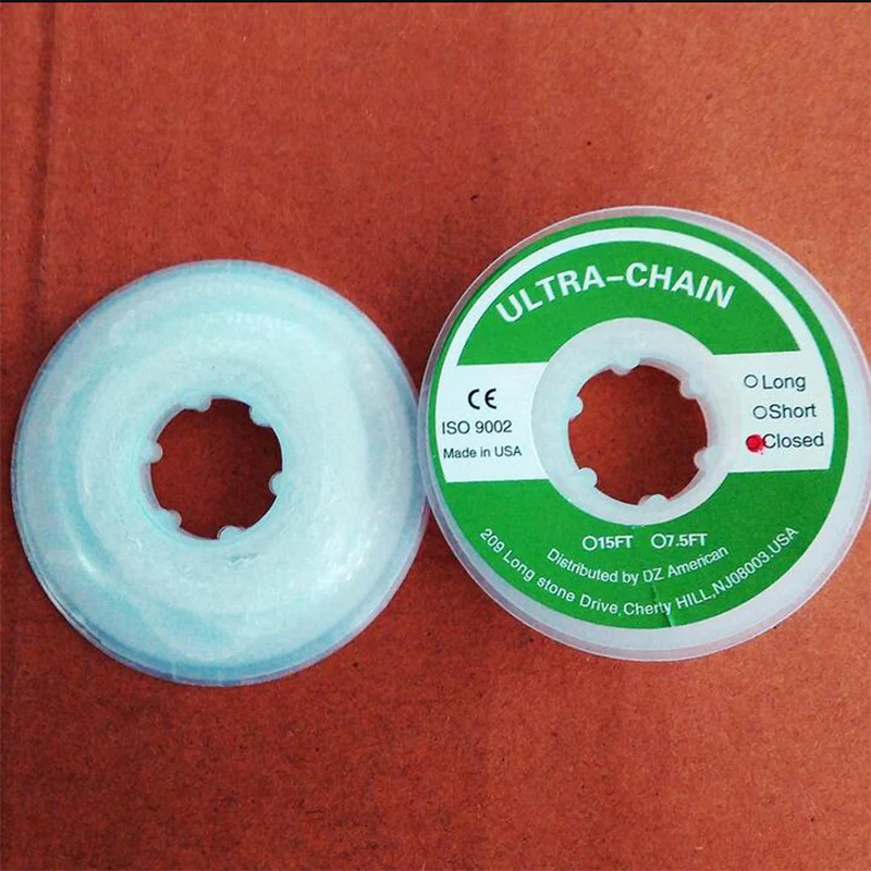 Зубной ортодонтический эластичный резиновый мощный ультрапрозрачный