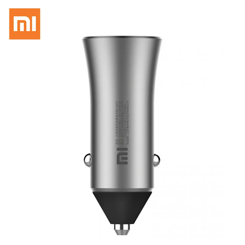 Silver Xiaomi mi быстрое автомобильное Зарядное устройство 18 Вт с 2 портами(стандарт тестирования производительности зарядного устройства Qualcomm быстрая автомобиля Зарядное устройство unuversal для спортивной камеры Xiao mi samsung смартфона 5В/2.4A Зарядное устройство - Цвет: Silver