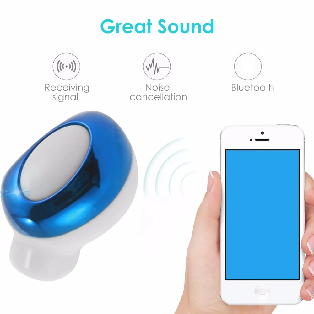 SOONHUA Портативный беспроводной Bluetooth наушники гарнитура CVC 6 0 шум отмены с