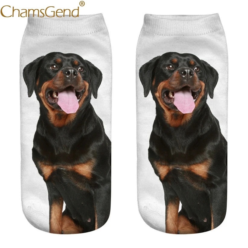 Женские носки с объемным принтом Chamsgend 80228|female socks|socks femaleprinted 3d socks |