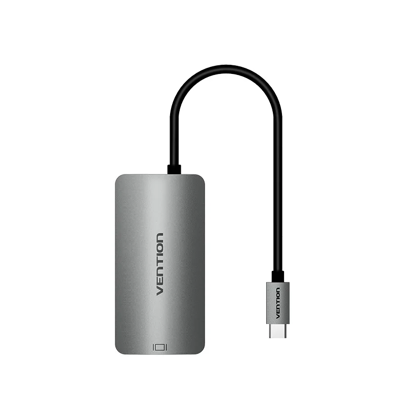 USB-концентратор Vention usb-c/HDMI с поддержкой 4K * 2K PD Type-C на USB 3 0