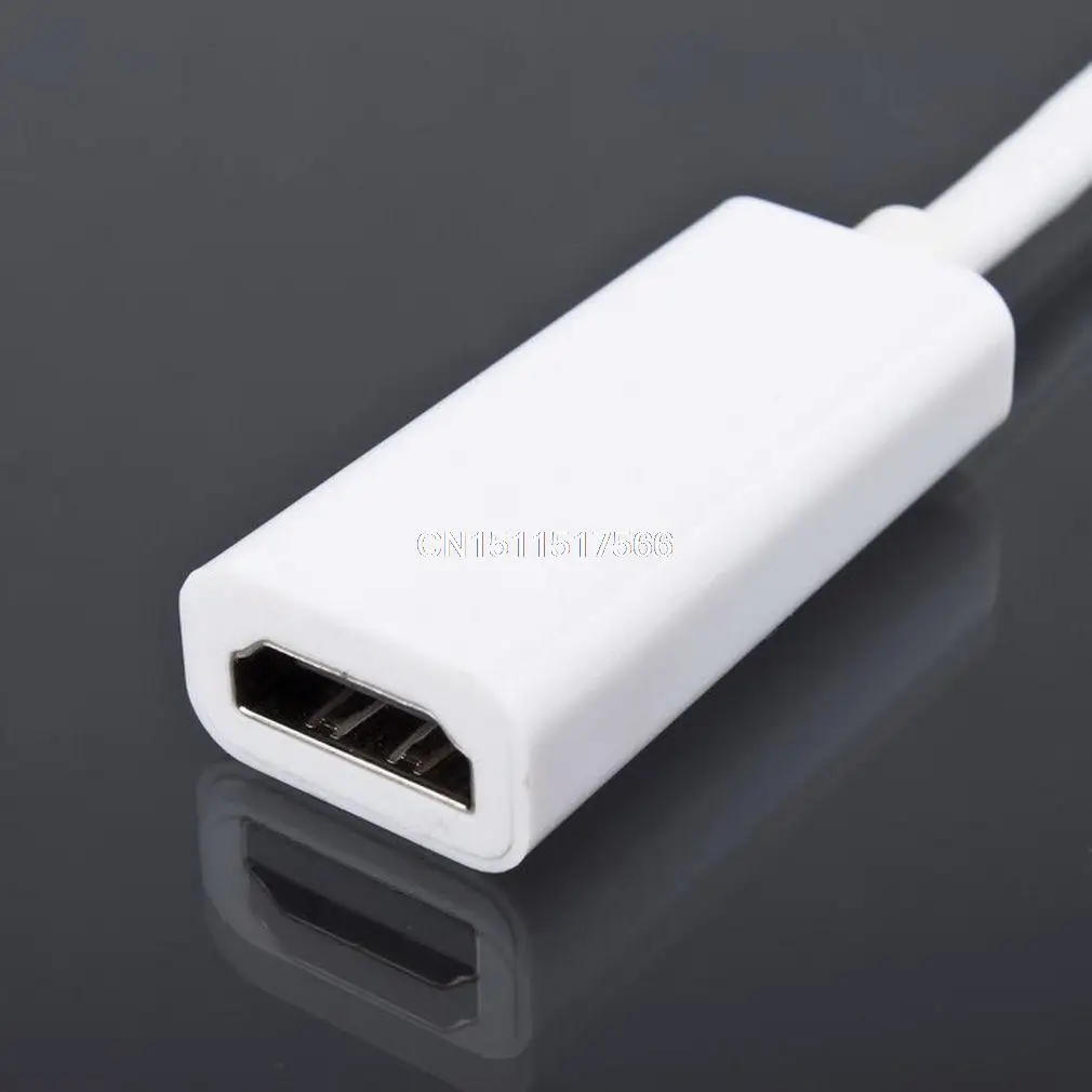 1 шт. Mini Thunderbolt DisplayPort DP к HDMI адаптер кабель для Apple Mac Macb Macbook Pro Air IR полезный UM|dp to