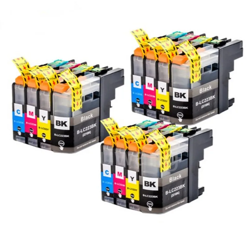 Картриджи принтера 12PK совместимые с LC223 (LC221) MFC-J4420DW J4620DW J4625DW J5320DW J5620DW Market |