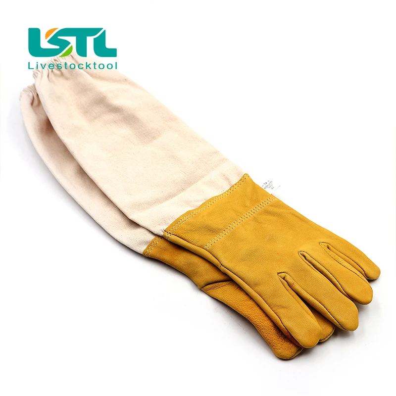 1 пара перчатки для пчеловодства с защитой от пчеловодства|Инструменты