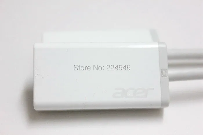 Оригинальный/подлинный Mini CP DP в VGA адаптер конвертер порт для Acer Aspire V5 122P 1 2 5 10 10|mini