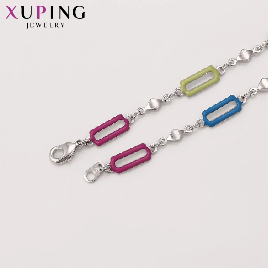 Xuping Fashion Simple Wild Style Necklace New Design Long for Women Girls Chain Jewelry Christmas Gifts 41057 | Украшения и