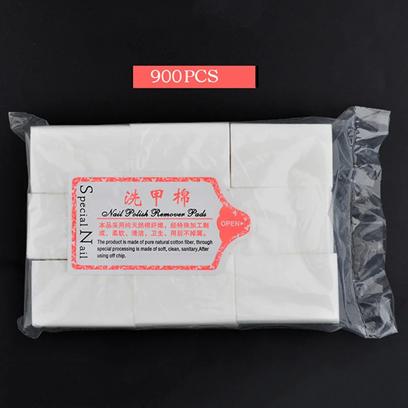 1 мешок безворсовые салфетки для маникюра жидкость удаления лака ногтей толстые