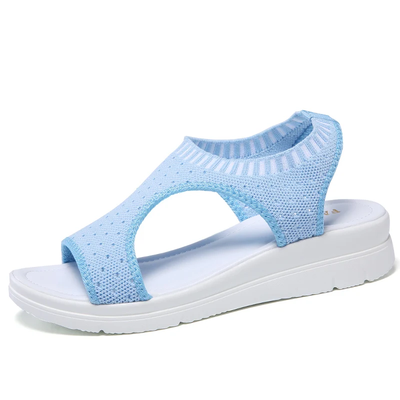 Кроссовки женские сетчатые для ходьбы дышащие сандалии Размеры 35-40 808s летняя