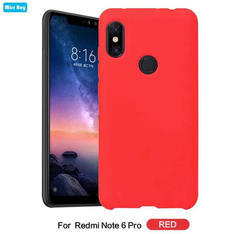 Силиконовый чехол для телефона Xiaomi Redmi Note 5 6 Pro тонкий мягкий из ТПУ 7 Capa с