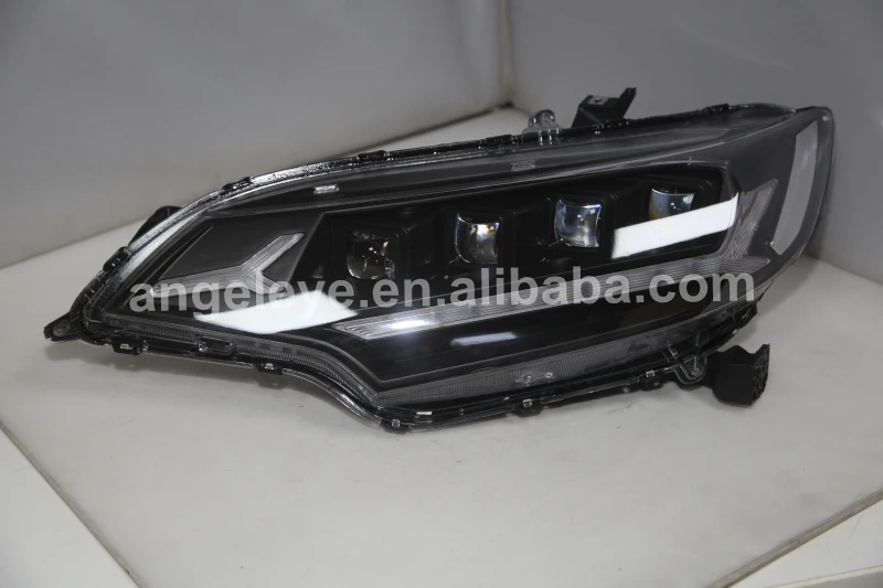 Полный светодиодный фонарь для HONDA Для Fit Jazz 2014-2016 года черный корпус JC |