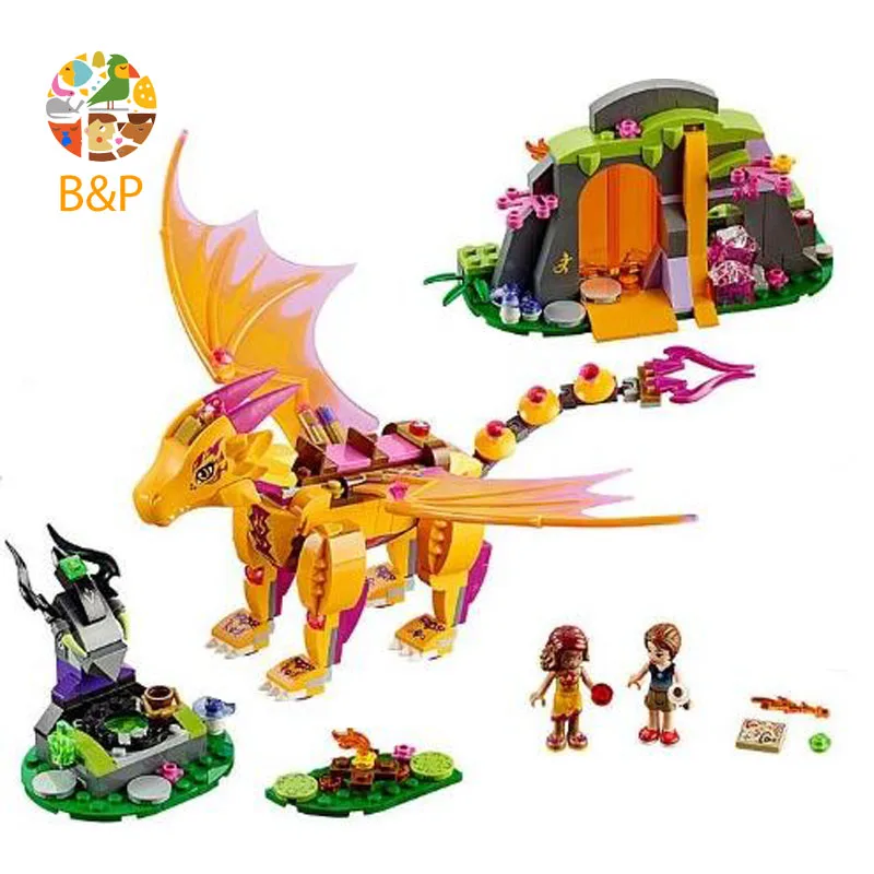 Bela Elves 10503 плавающая пещера дракона 41175 модель конструктора игрушки для детей