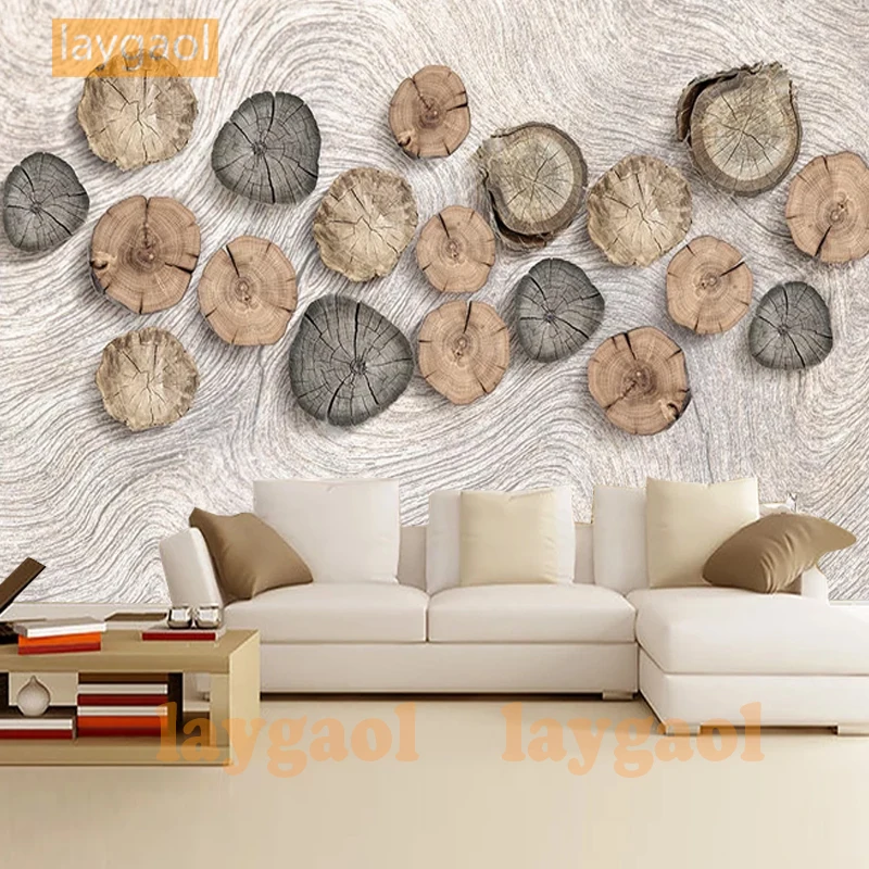 Современные из дерева ПВХ обои кирпичная стена бумага s рулон для гостиной ТВ фон