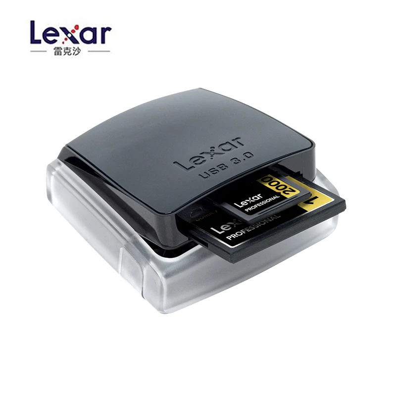 Lexar Professional 2 в 1 Высокоскоростной USB 3 0 двухслотный ридер для sd-карты/компактный