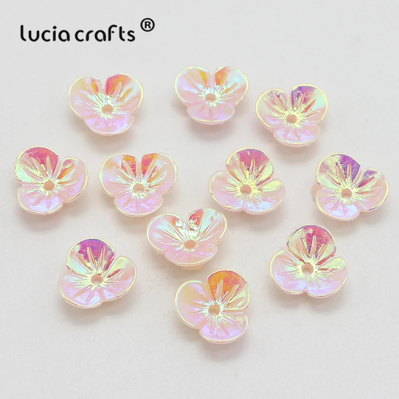 Lucia crafts 24 шт./лот 10 мм полимерный цветок с плоской задней частью материалы ручной работы для скрапбукинга художественное оформление ручной работы аксессуары D0914