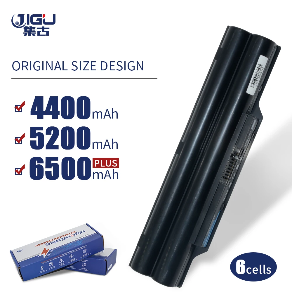 Аккумулятор JIGU для ноутбука с 6 ячейками BP250 FPCBP250 FPCBP250AP Fujitsu LifeBook A530 A531 AH530 AH531 LH520
