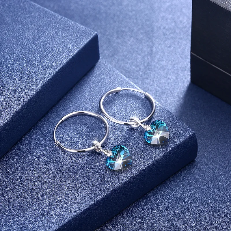 Женские серьги 2019 круглые серьги-кольца в форме сердца женские подвески из