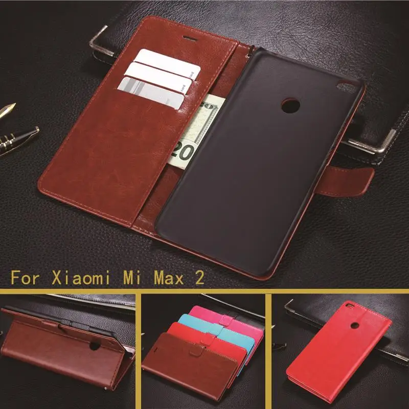 Чехол бумажник из ПУ кожи для Xiaomi Mi Max 2 защитный чехол книжка Max2 3 Redmi Note 8 Pro 9 Lite|leather