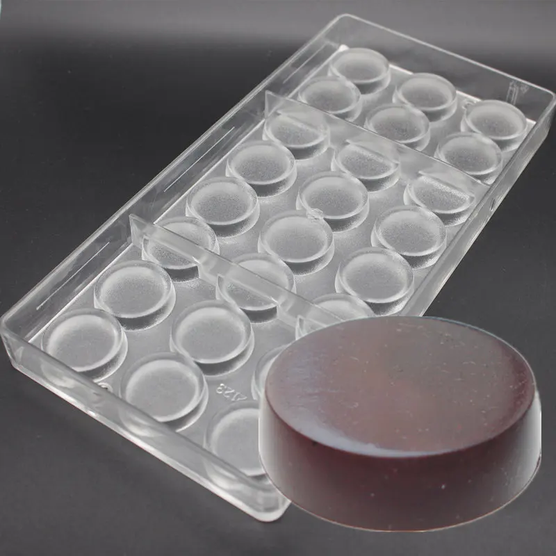 Round Shaped New Polycarbonate Sweet Candy Mold Poly-carbonate Chocolate Mould | Дом и сад