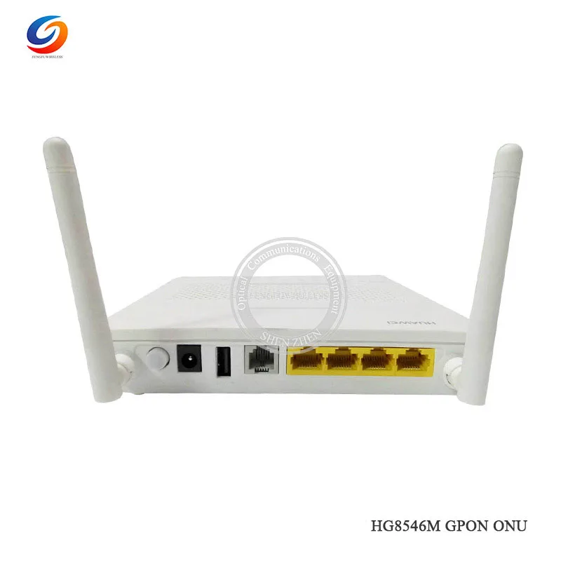 Популярный б/у HW HG8546M GPON терминал ONU, HGU режим трассы, 1GE порт+ 3FE порт+ 1 телефон+ wifi, Gpon ONT
