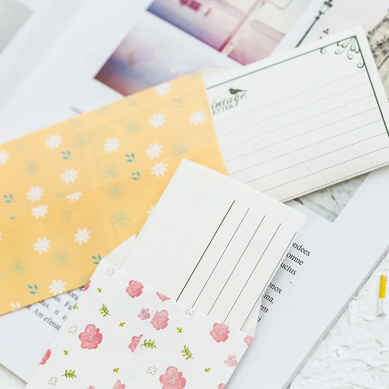 6 искусственных маленьких цветов новинка искусственное сообщение карточка буква