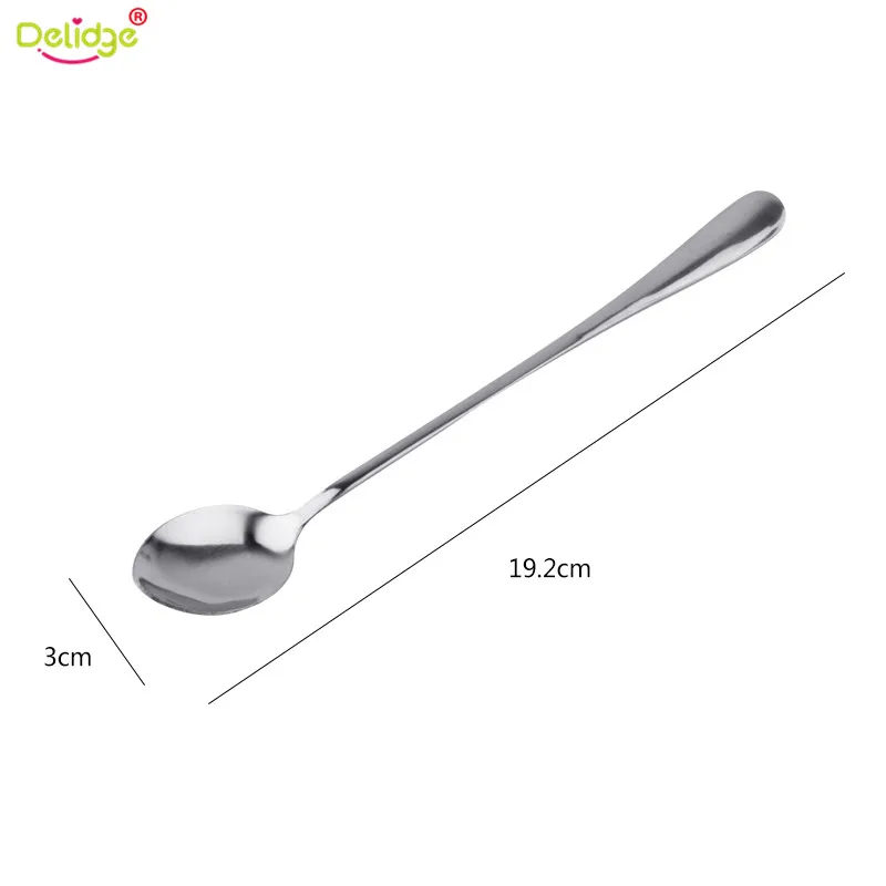 Delidge нержавеющая сталь для ложек с длинной ручкой 1 шт. ложки крема насадки и