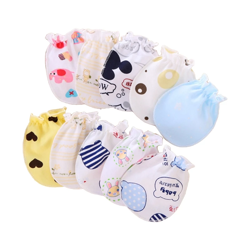 

1pair Baby Gloves Anti Scratch Face Hand Guards Protection Soft Newborn Mittens Sleeve