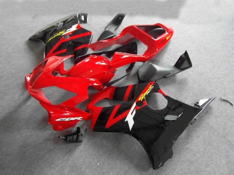 H-Injection mold CBR600 F4i 01 02 03 red black motorcycle Fairing for Honda CBR 600F4i 2001 2002 2003
