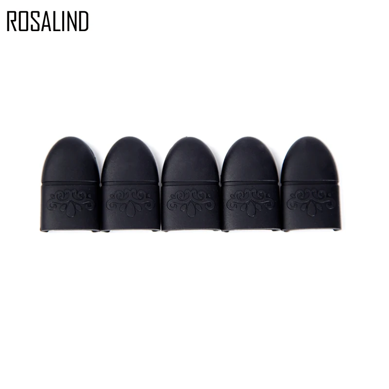 Rosalind 5 шт. кончики для дизайна ногтей средство снятия УФ гель лака обертывание