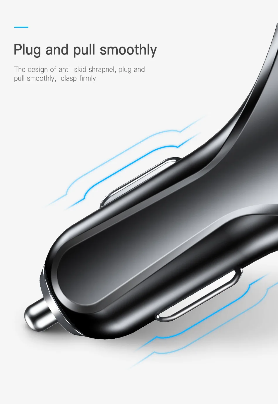 Baseus автомобильное зарядное устройство Quick Charge 3,0 Dual Usb для IPhone X XS Max Ipad Tablet мобильный телефон Быстрая зарядка мобильный телефон автомобильное зарядное устройство