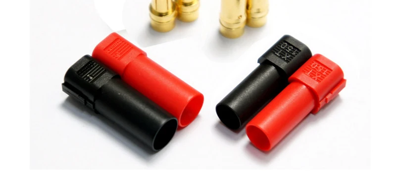 Amass AS150 7 мм разъем золотое покрытие банан женский и мужской разъемы для RC Lipo батареи анти Искра покрытие оболочки части