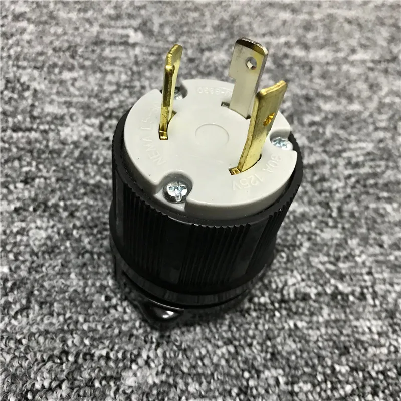 Стандартная противоосыпающаяся штепсельная вилка NEMA стандарта США лампа 125