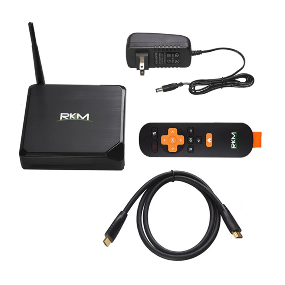 Оригинальная ТВ приставка RKM MK39 Android 7 1 Rockchip RK3399 4 Гб 32 ГБ 2 4G Φ Wi Fi 1000 м USB3.0 Type c