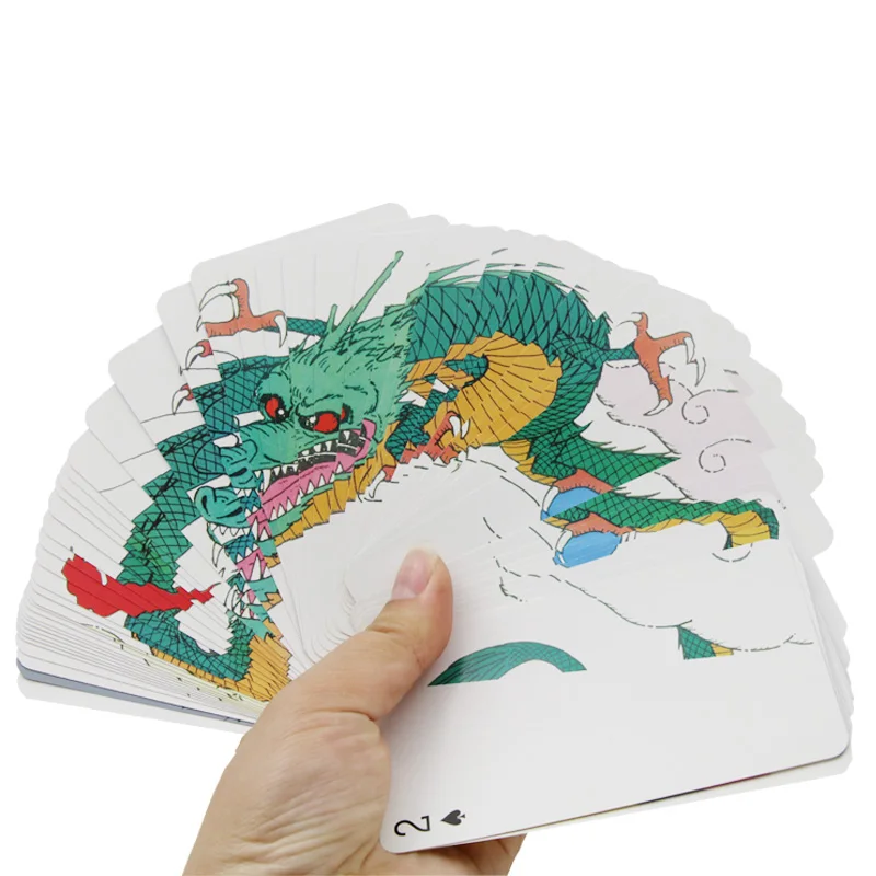 Волшебные трюки колоды Dragon Fanning 4 цвета | Игрушки и хобби