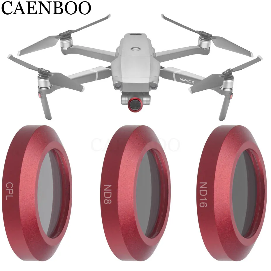 CAENBOO для DJI Mavic 2 Zoom нейтральная плотность ND8 + 16 CPL полярное Оптическое стекло