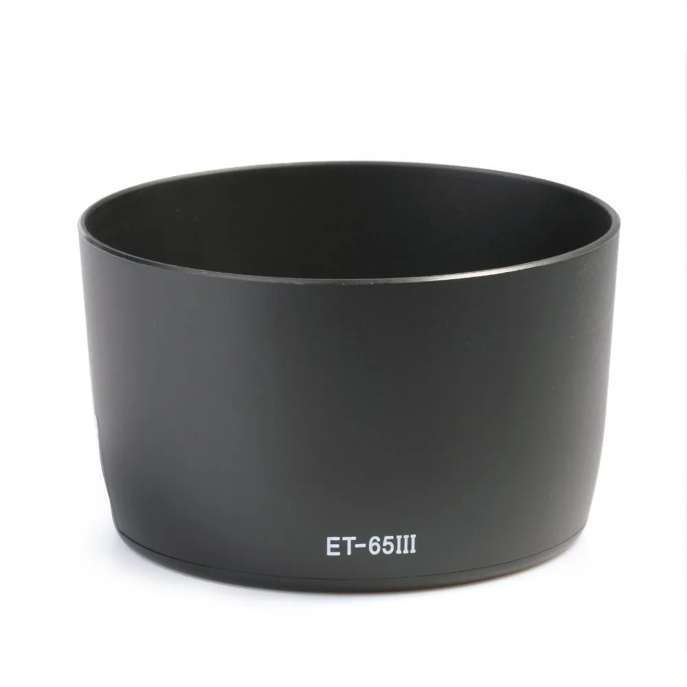 Для Canon ET-65III бленда подходит для Canon EF 85 мм F/1,8 USM, 100 мм F/2, SF EF 135 мм F/2,8 аксессуары для камеры