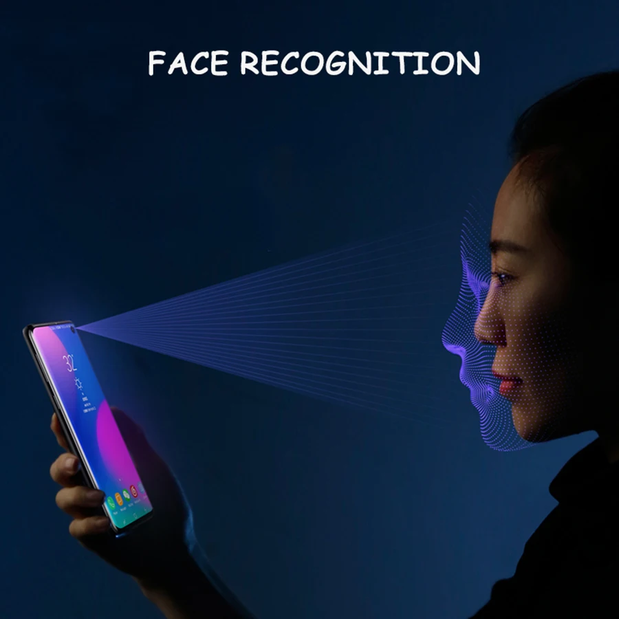 УФ защита для экрана Samsung S10 Plus S10e закаленное стекло с полным покрытием жидкое