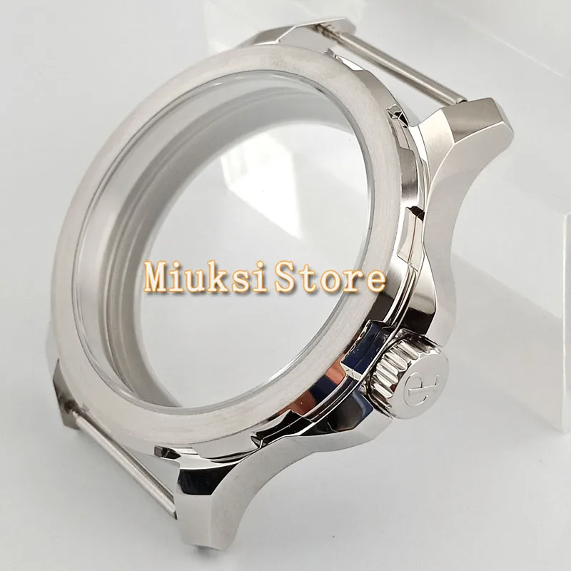 44 мм Щепка сапфировое стекло мужская оправа для часов fit ST3600 3620 движение