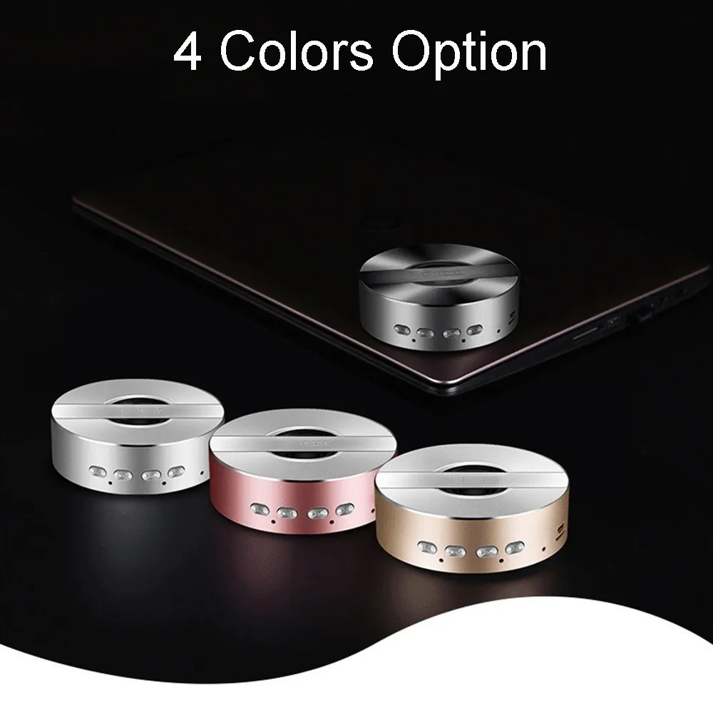 CHYI Беспроводной Bluetooth Динамик мини Портативный металлический сабвуфер Hi Fi