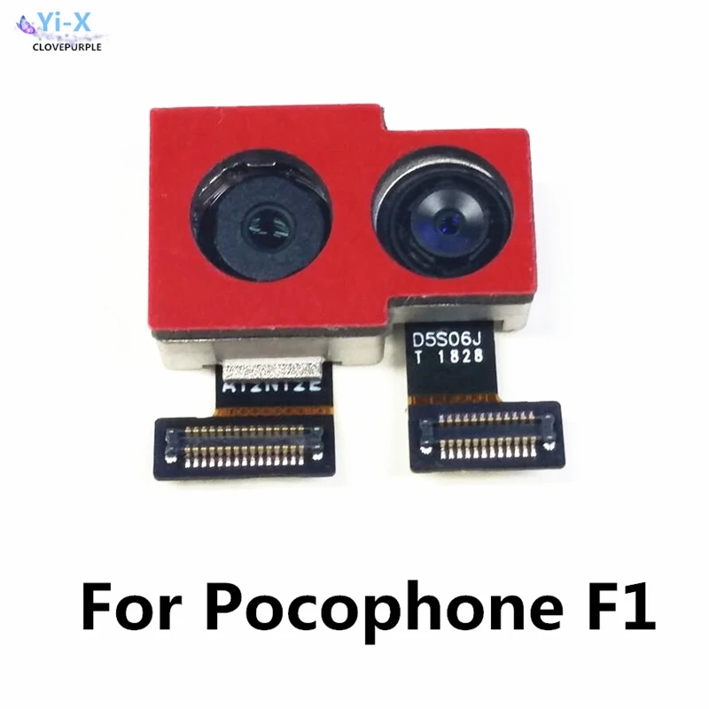 Оригинальная задняя фронтальная камера с гибким кабелем для Xiaomi Pocophone F1 Большая