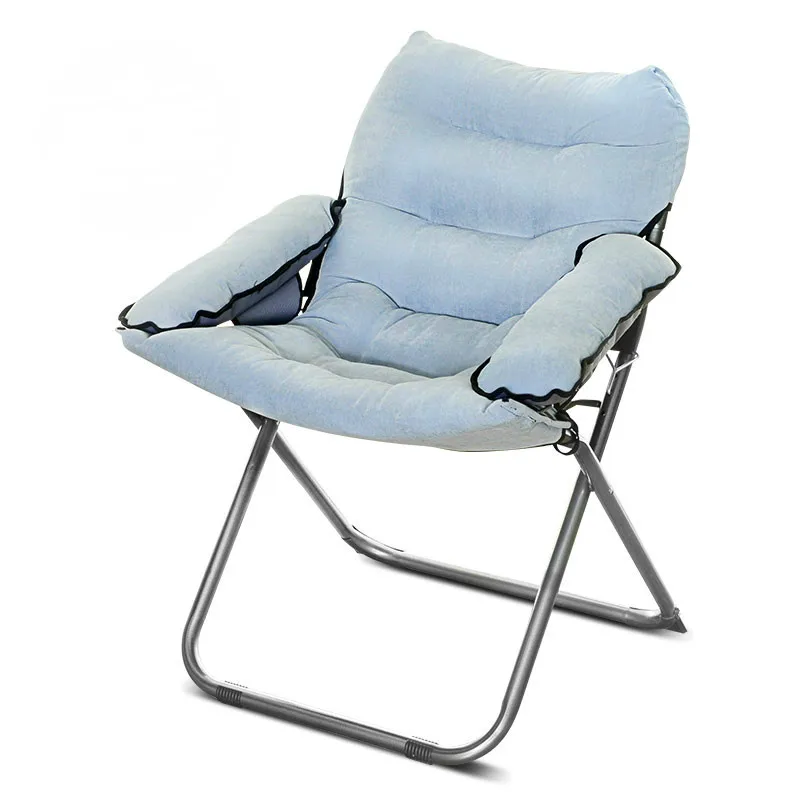 Lounge Chair Folding Lazy Chairs Household Balcony Siesta Chaise Office Student Dormitory Pregnant Women | Мебель
