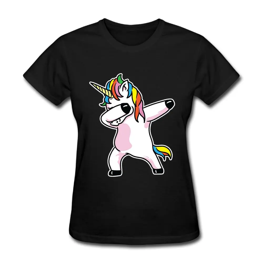 SAMCUSTOM Unicorn will fly футболки для женщин Harajuku Забавный продукт повседневные женские